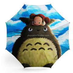 Totoro And Mei Umbrella