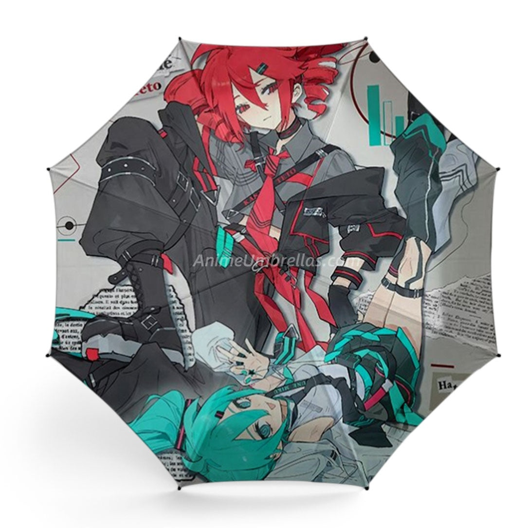 Cyberpunk Hatsune Miku Umbrella