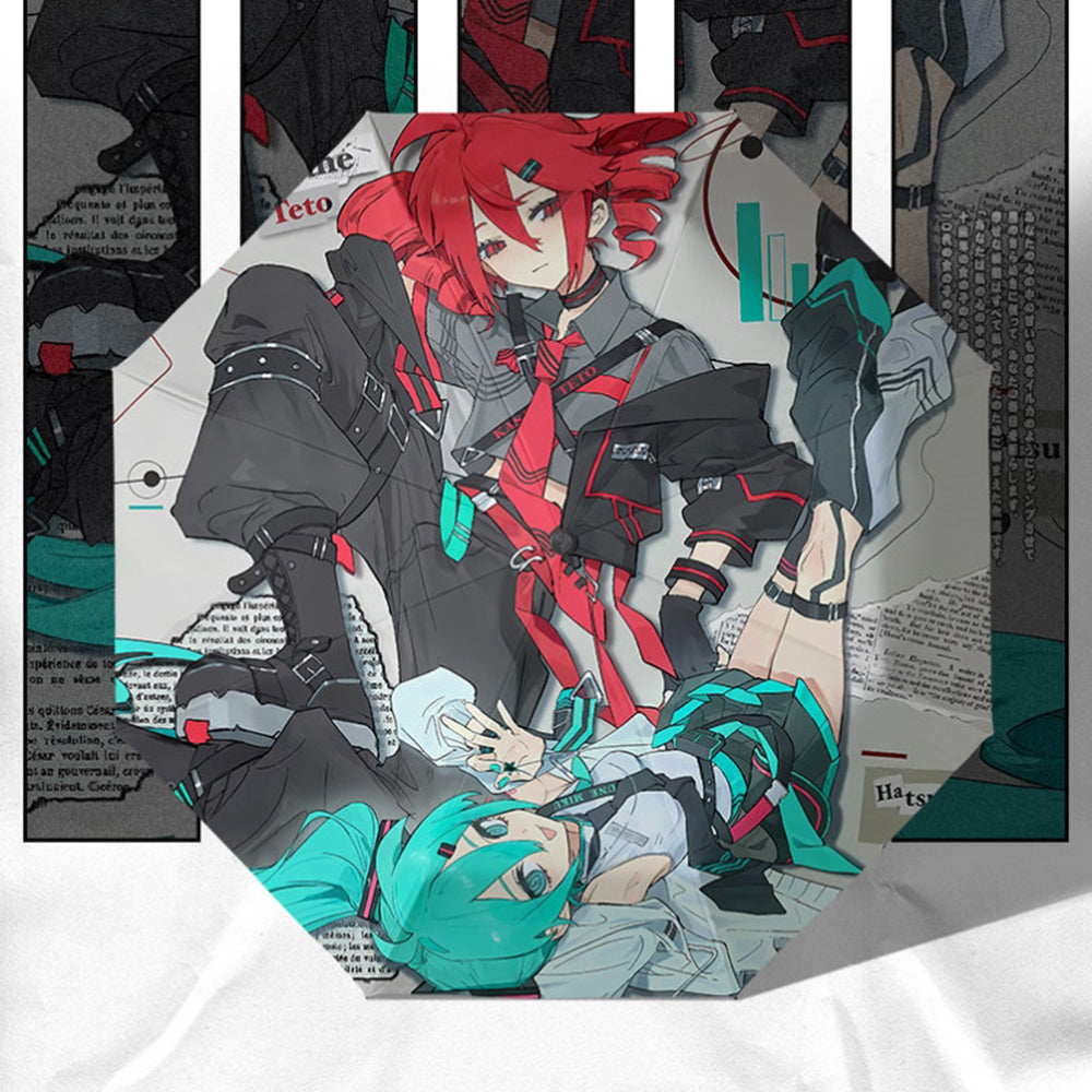 Cyberpunk Hatsune Miku Umbrella