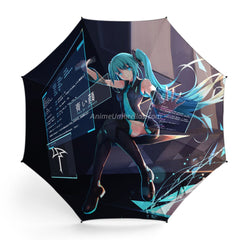 Futuristic Hatsune Miku Umbrella