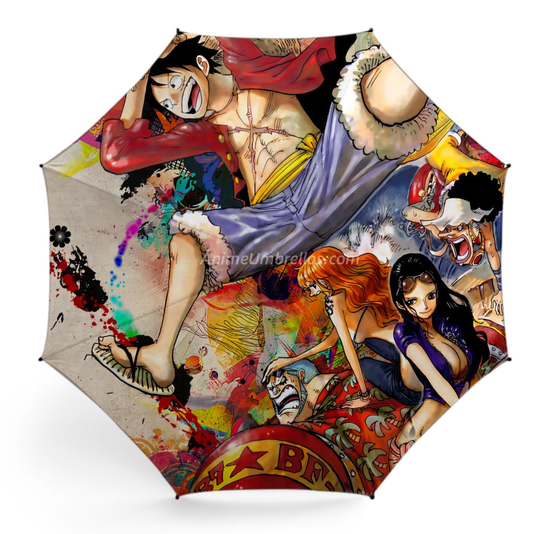 One Piece Graffiti Umbrella