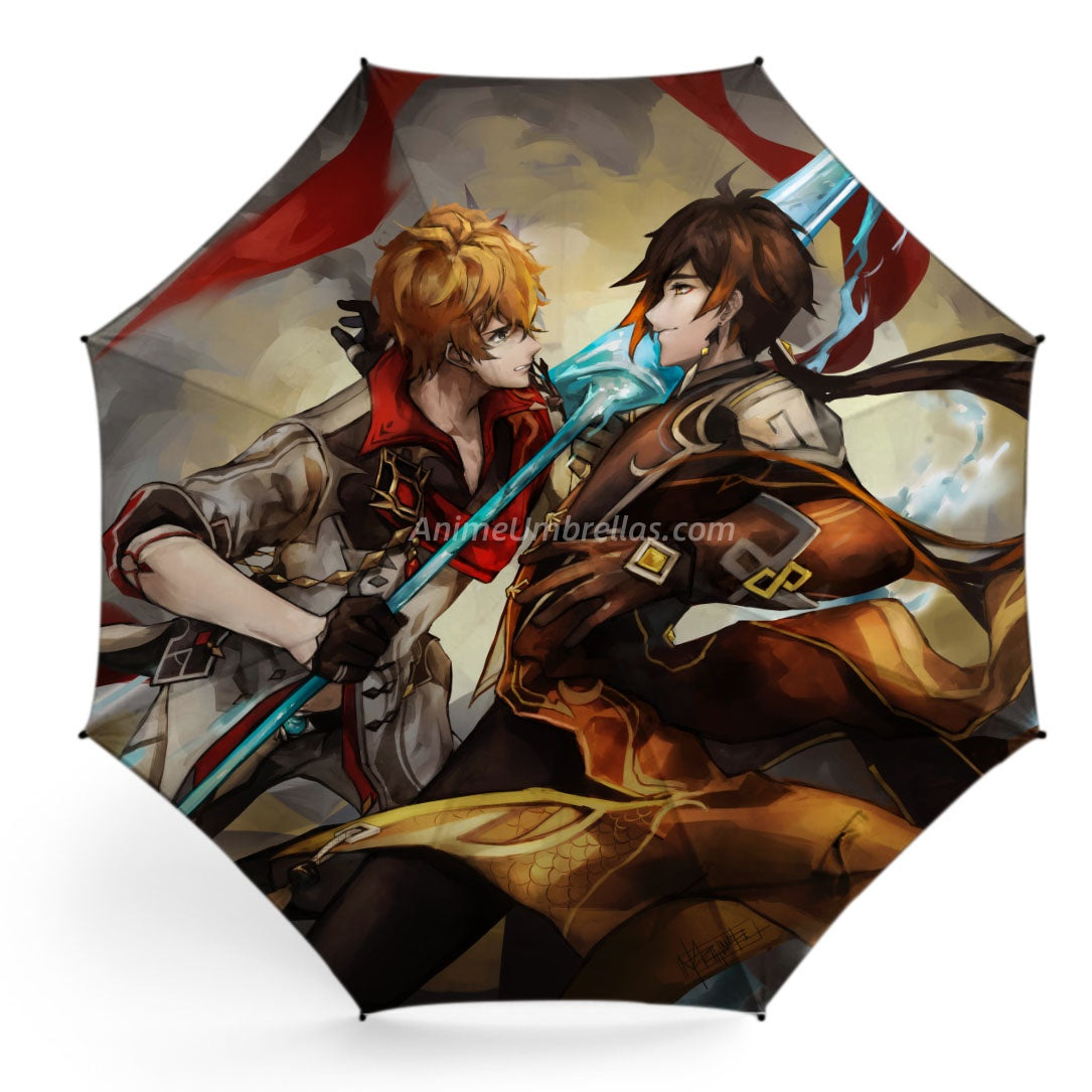 Childe VS Zhongli Umbrella