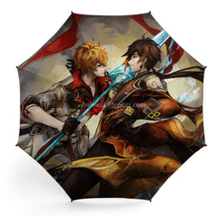 Childe VS Zhongli Umbrella