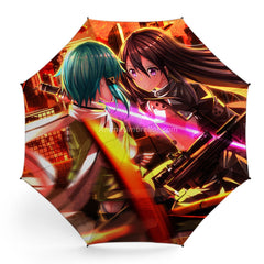 SAO Sinon and Kirito Umbrella