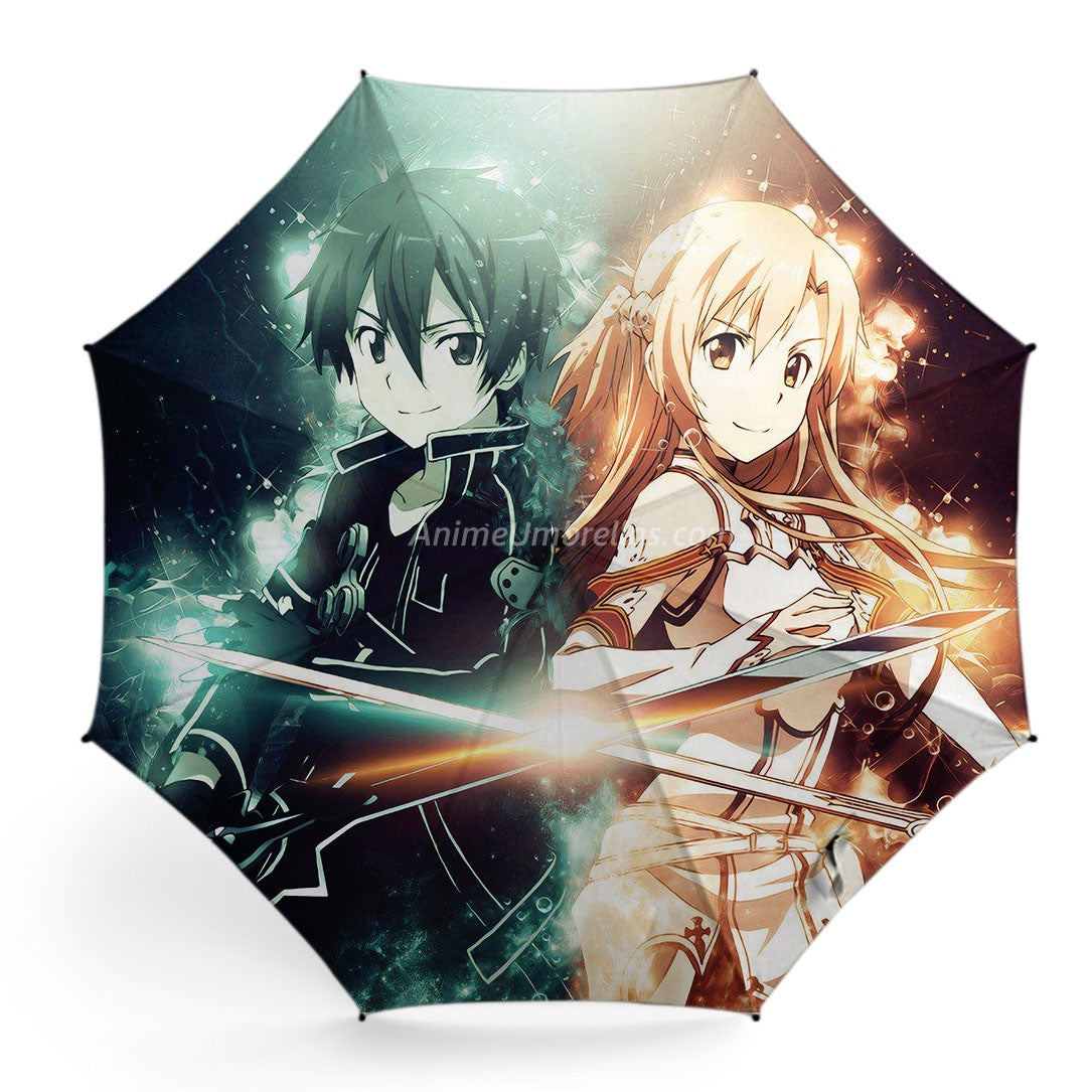 Asuna and Kirito Umbrella