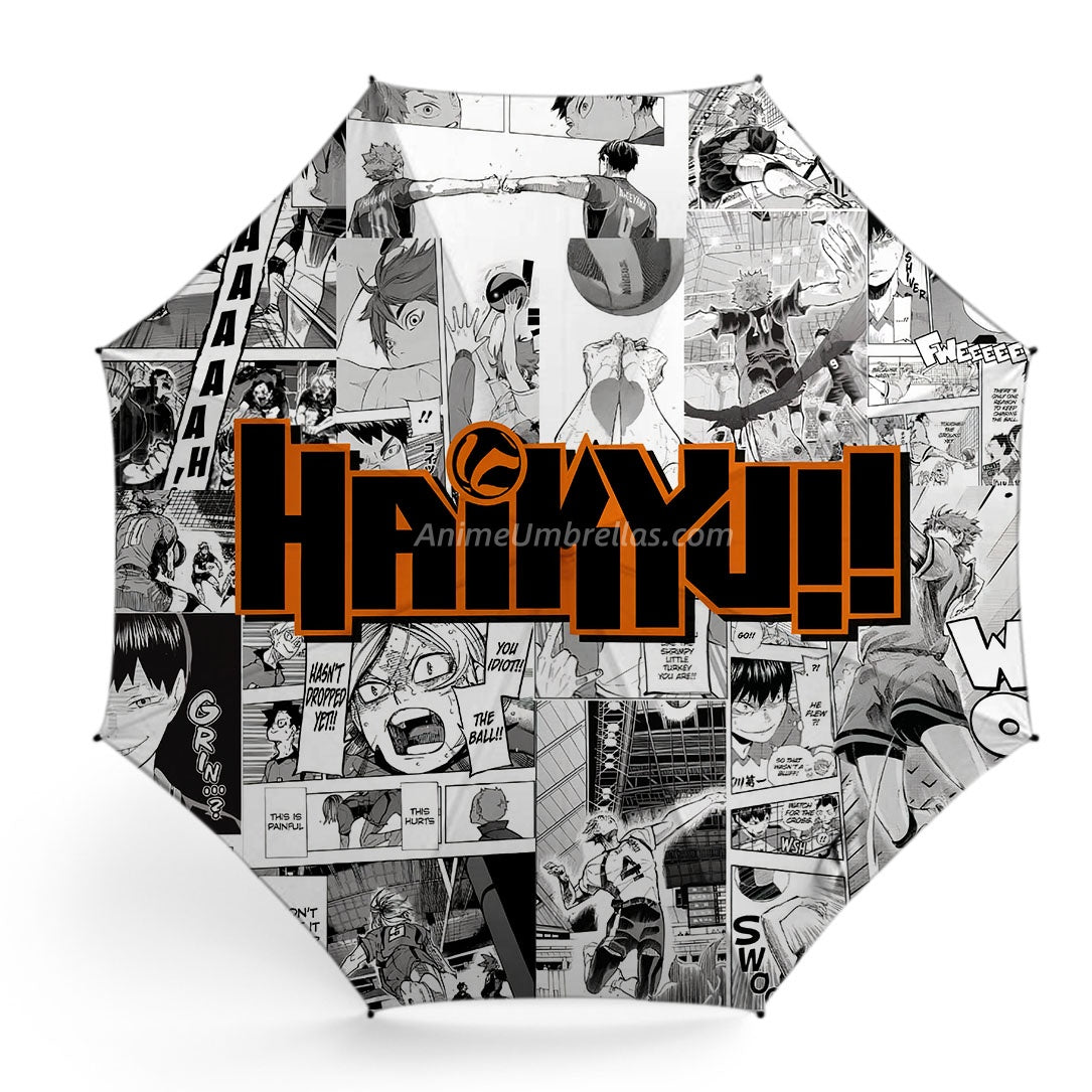 Haikyuu Manga Frames Umbrella