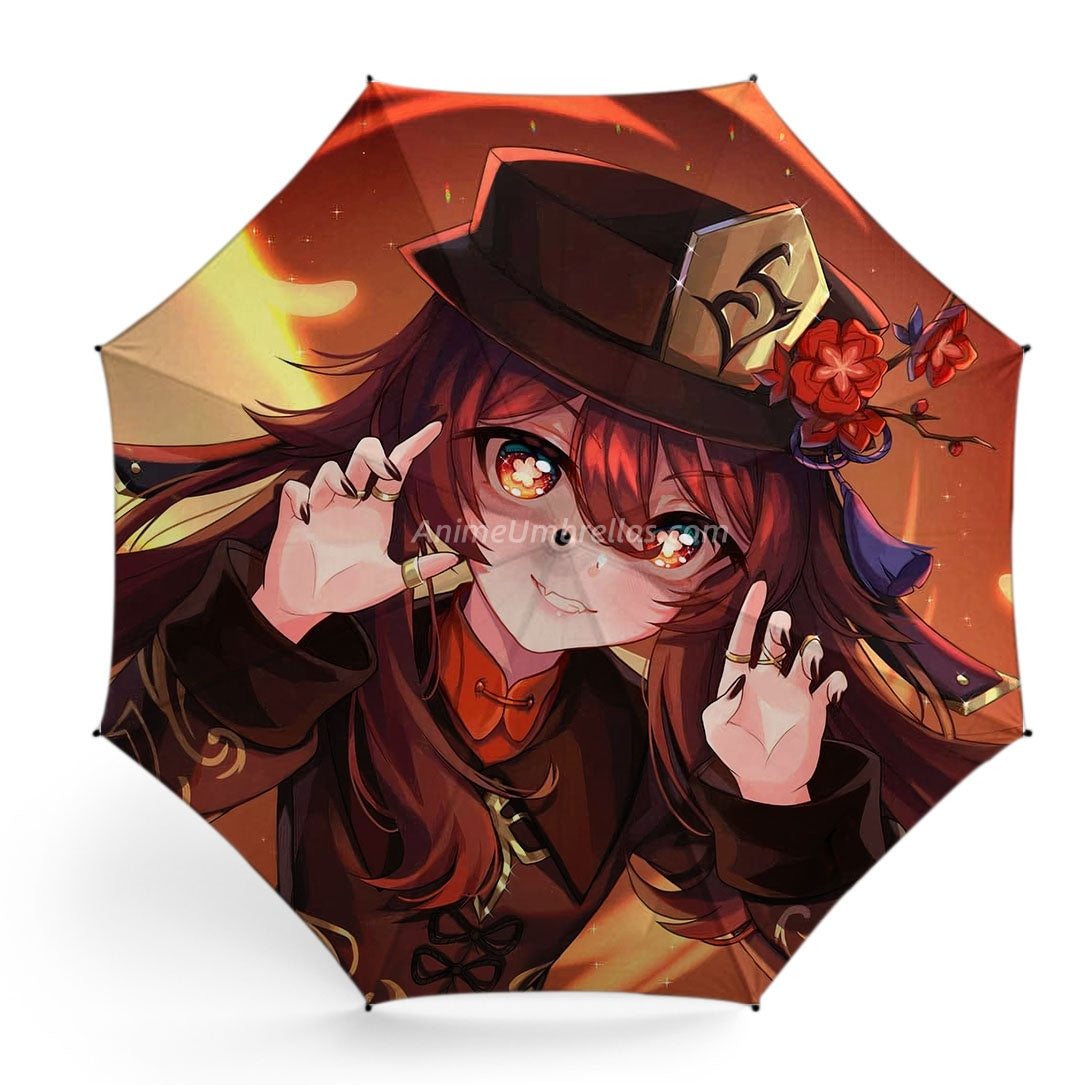 Hu Tao Playful Umbrella