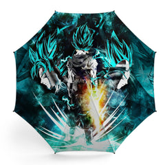 Saiyan Blue Aura Umbrella