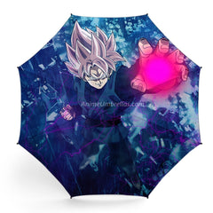 Black Goku Rose Umbrella