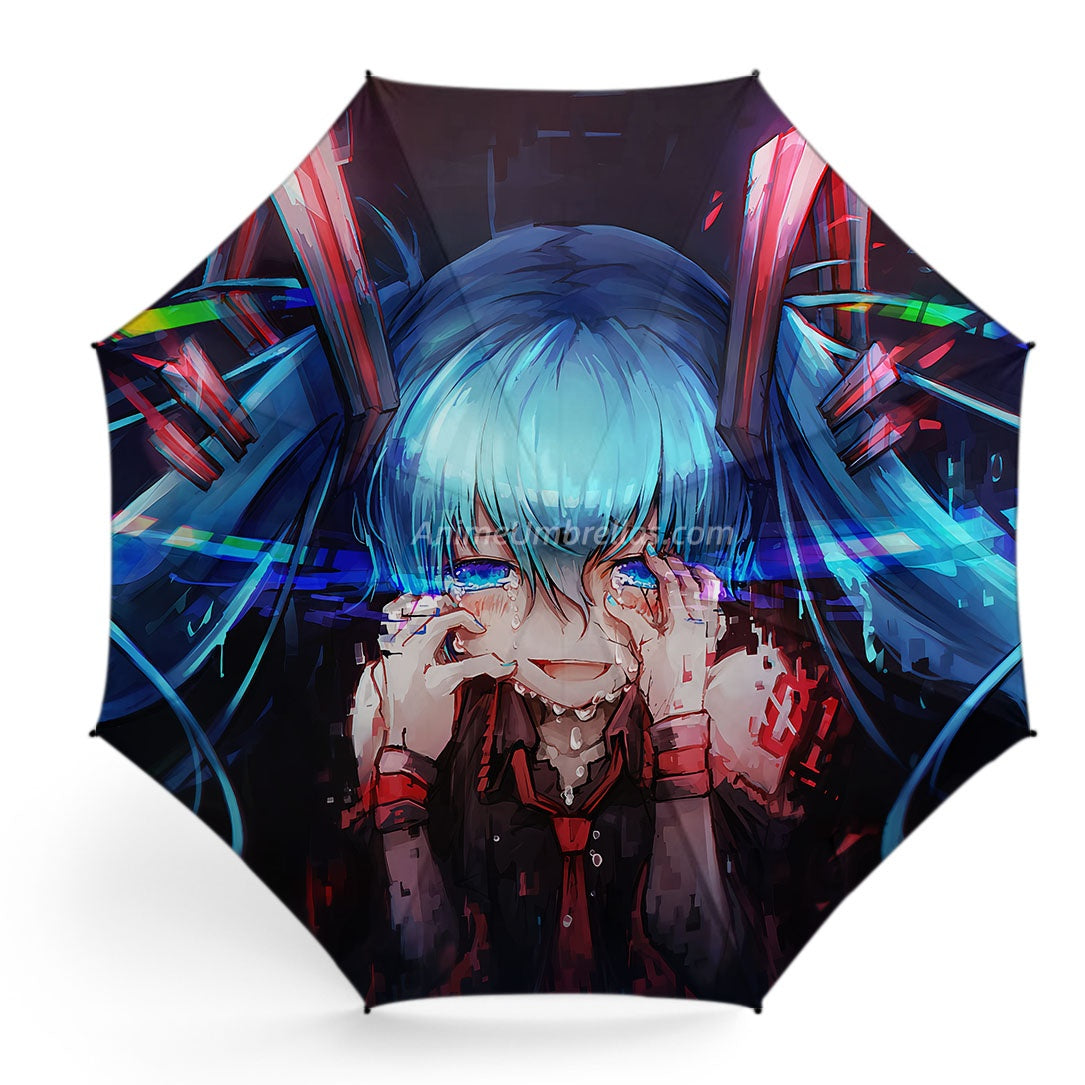 Hatsune Miku Cyberpunk Umbrella